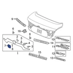 Honda 75752TVAA01 Rear Deck Lid Emblem. Fixed Price $38.08.