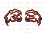 Dinosaur T-rex Emblem Fits Dodge Ram Trx Logo 1500 2500 3500 3.25"X2.75" Black. Fixed Price $46.89.