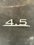 Mercedes Benz W108 W109 4.5 Trunk Lid Emblem Badge Logo 300SEL. Fixed Price $45.00.