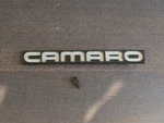 82-92 Chevrolet Camaro Dashboard Emblem Passenger Side Plate 14031733. Fixed Price $19.99.