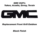 Full Replacement Billet Aluminum "gmc" Grille Emblem 00-14 Yukon Suv Black. Fixed Price $125.00.