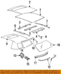 Gm Oem 84-99 Deville Quarter Panel Exterior Trim-emblem 3540652. Fixed Price $61.19.