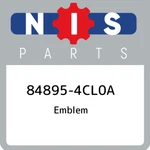 84895-4CL0A Nissan Emblem 848954CL0A, New Genuine Oem Part. Fixed Price $72.49.