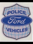 Nos Ford Police Vehicles Window Decal Ssp Mustang Crown Victoria Taurus. Fixed Price $24.99.
