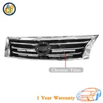 Front Black W/ Chrome Trim Grille Fit 2013 2014 2015 Nissan Altima. Fixed Price $60.00.
