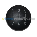 New Genuine Saab Manual Trans Shift Knob Emblem 5-SPEED Rubber Nla 7550064. Fixed Price $22.99.