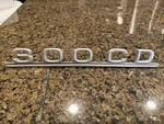 Genuine Oem Mercedes-benz 300CD Trunk Emblem C123 Coupe 1238171415 Name Plate. Fixed Price $24.99.