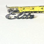 Ford Oem 1974 1975 1976 Elite Emblem Badge Logo Nameplate D40B-16702-AA. Fixed Price $13.01.