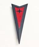 New! 06-09 Pontiac Solstice Arrowhead Emblem Black Gxp Badge Reproduction. Fixed Price $34.95.