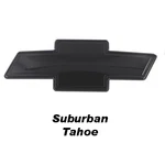 01-06 Chevy Tahoe Suburban Front Billet Bowtie Grille Emblem W/ Border Black. Fixed Price $99.99.