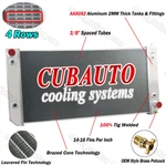 4ROW Aluminum Radiator Fits Chevy Gmc Kodiak/topkick C5500 C4500 C6500 2003-2009. Fixed Price $359.00.