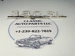 Mercedes Benz R107 380SL Rear Trunk Emblem Badge Deck Lid A1078170815 With-pins. Fixed Price $110.00.