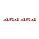 For 1970-1972 Chevelle Front Fender Emblem, 454 Sold As Pair Trim Parts. Fixed Price $63.30.