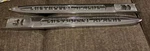 Genuine Pair 1959 Chevrolet Apache 3100 Fender Spear Emblems Chrome Oem. Fixed Price $400.00.
