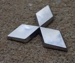 Mitsubishi Star Chrome Emblem Badge Decal Logo Galant 2.375" Oem Factory Genuine. Fixed Price $17.98.