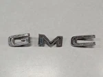 68 69 - 72 Gmc Truck Hood Letters Emblems 3929362, 3929364, 3940742. Fixed Price $38.00.