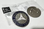 New Hood Emblem Mercedes R107 C107 W107 And W126 Coupe Logo Badge. Fixed Price $79.00.