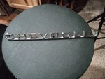 Original 1967 Chevrolet El Camino Trunk Tailgate Emblem Gm 7681719. Fixed Price $60.00.