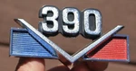 1968-1969 Amc Amx Javelin "390" Emblem 3602428 Oem American Motors. Fixed Price $99.99.