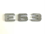 Ice Out E63 Trunk Fender Badge Bling Emblem Genuine Crystal For Mercedes Benz. Fixed Price $17.99.