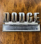 Vintage Dodge Truck Emblem 1971 Power Wagon # 2833662 - 58395A Sweptline /. Fixed Price $49.99.