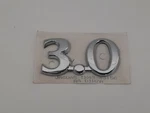 New Genuine Jaguar 3.0 Chrome Boot Badge X-type S-type Xj Wing Emblem C2S4026. Fixed Price $40.88.