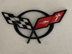 Corvette 1997-2004 Front Nose Emblem #10258164. Fixed Price $75.00.