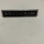 Vintage Metal Mercury Marquis Brougham Badge Emblem D5MB-16B114AA. Fixed Price $22.95.