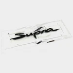 Genuine Oem Toyota Rear Badge Emblem Black Nameplate 20-24 Gr Supra 90118-WA440. Fixed Price $71.50.