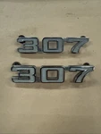 Original Gm 1969 Chevy Camaro 307 Fender Emblem Set Oem 3949678. Fixed Price $19.95.