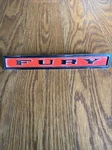 Grille Nameplate Emblem 3443304 Part For 1971 Plymouth Fury. Fixed Price $59.99.