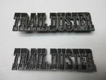 Plymouth 1970S Trail Duster Fender Emblems Nameplates Pair Set 3824195. Fixed Price $137.95.