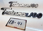 Oem 1970 1978 Dodge Tradesman 100 Pair Van Emblem 2956456 E8-41. Fixed Price $84.95.