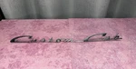1961 -1966 Ford Truck Custom Cab Chrome Side Emblem Oem Original Aak 8125622. Fixed Price $45.00.