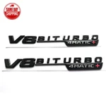 V8 Biturbo 4MATIC+ Plus Fender Amg Emblem Gloss Black For Mercedes E63 S63 GT63. Fixed Price $29.15.