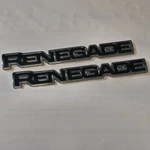 2015-2021 Jeep Renegade Driver Passenger Side L/r Door Badge Emblem Set Oem. Fixed Price $35.99.