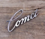 Vintage 1971-1975 Mercury Comet Script Emblem Oem #D14B-16098-A. Fixed Price $18.95.