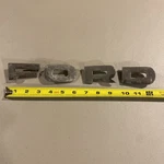 1965 66 Ford Pickup Hood Letters Chrome Original Oem C5TB-8A342 ( A,b,c,d ). Fixed Price $24.95.