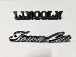 Lincoln Oem 1981-1988 Town Car Front Or Rear Emblem Badges Logo E1VB-5442550-BB. Fixed Price $27.50.