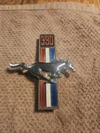 Vintage Original Nos Ford Mustang Horse Tri Bar 390 Fender Emblem. Fixed Price $54.00.