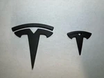 Tesla Model Xy Rear Lid Trunk Emblem Badge Matte Black Logo Oem Upgrade. Fixed Price $17.99.