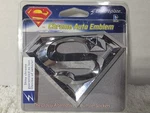 Officially Licensed Elektroplate Superman 3D Chrome Auto Emblem New. Fixed Price $22.00.