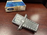 Nos Oem Ford 1965 Galaxie 500 Fender Emblem Ornament (1) 352 Ci. Fixed Price $124.99.