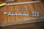 1967 Ford Fairlane Trunk Emblem Script Chrome Car Badge Vintage Original. Fixed Price $79.99.