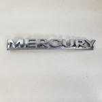 Mercury Chrome Oem 6.75" Curved Emblem Badge Logo Nameplate 2000S YF42-16702-C. Fixed Price $10.99.