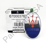 Genuine Maserati Ghibli Quattroporte Front Emblem 670003762. Fixed Price $74.95.