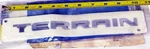 Nos Oem Gmc Terrain Liftgate Emblem Badge Chrome 25795265 Genuine. Fixed Price $21.99.