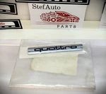 New Audi Q5/Q7 'quattro' Grille Emblem 4L08537362ZZ. Fixed Price $40.00.