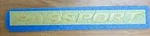 19-25 Honda Rear (passport) Nameplate (75722-TGS-A01). Fixed Price $33.26.