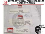 Honda Acura Integra Type Rear Decals Stickers Black Full 3 Set Genuine. Fixed Price $157.49.